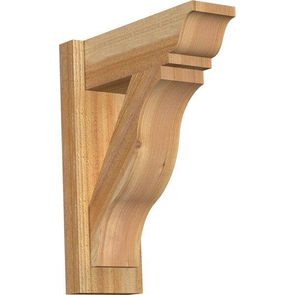 Ekena Millwork Funston Rough Sawn Traditional Outlooker, Western Red Cedar, 6"W x 16"D x 20"H OUT06X16X20FST01RWR - main